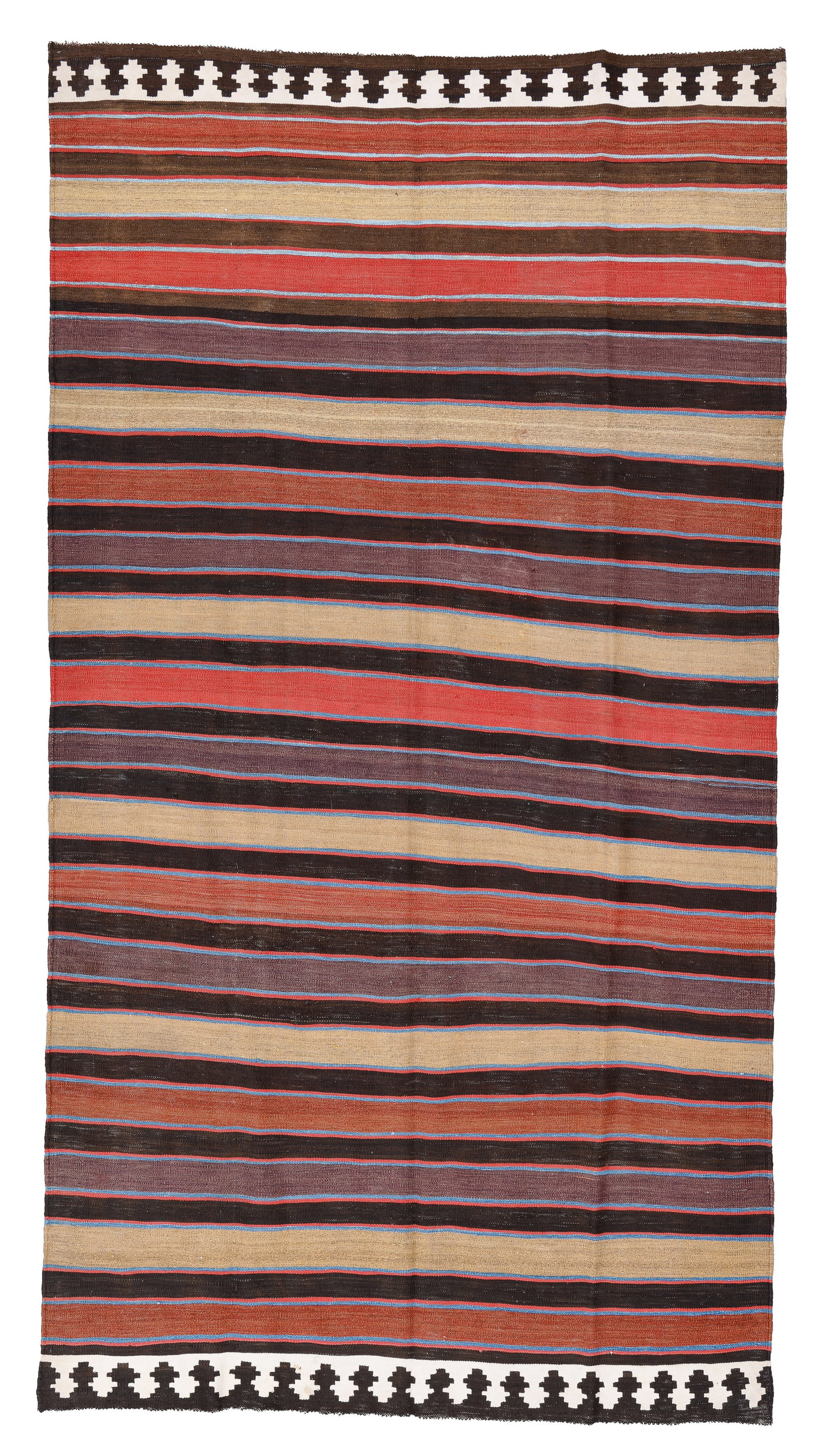 Shahsevan Kilim, Transcaucasus, Late 19th C., 5'0'' x 9'4'' (1 of 3)