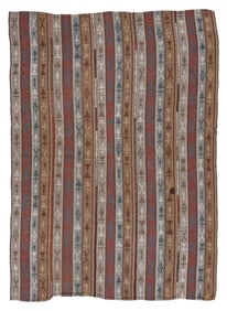 Kurdish East Anatolian Palas Kilim, Turkey, Ca. 1910, 4'9'' x 6'7''