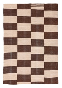 Mazandaran Kilim, Persia, Early/Mid 20th C., 4'9'' x 7'0''