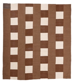 Large Roomsize Mazandaran Kilim, Persia, Mid 20th C., 11'3'' x 12'8''