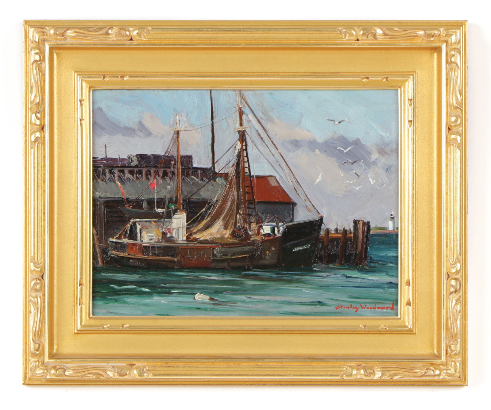 Stanley Woodward (1890-1970) "Home Port" (1 of 3)