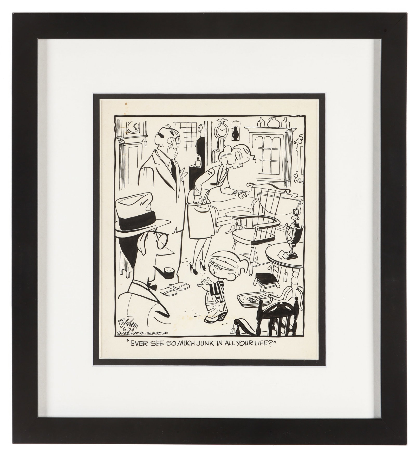 Hank Ketcham (1920-2001) Dennis the Menace Daily (1 of 3)