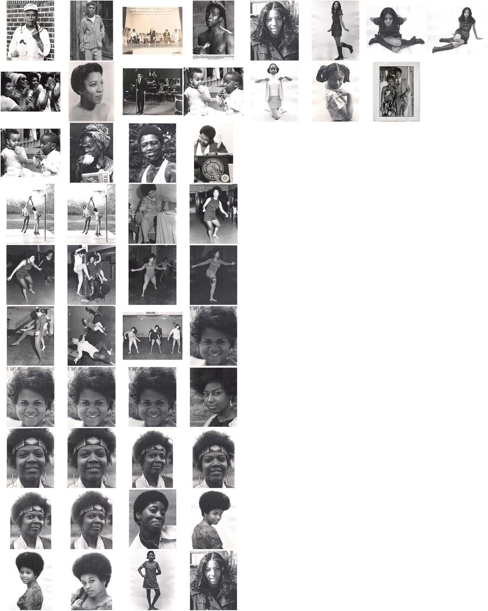 Collection of Vintage African American Photography, C.1960s-1970s. (1 of 9)