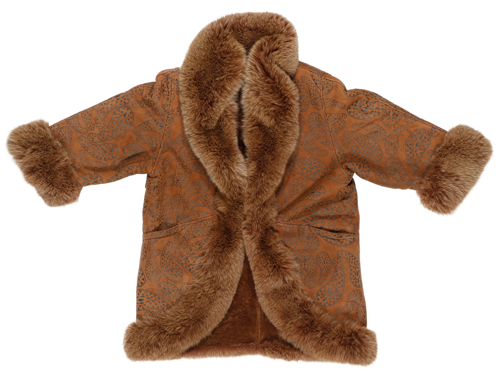 Vintage Penny Lane Shearling Mid-Length Coat (1 of 4)