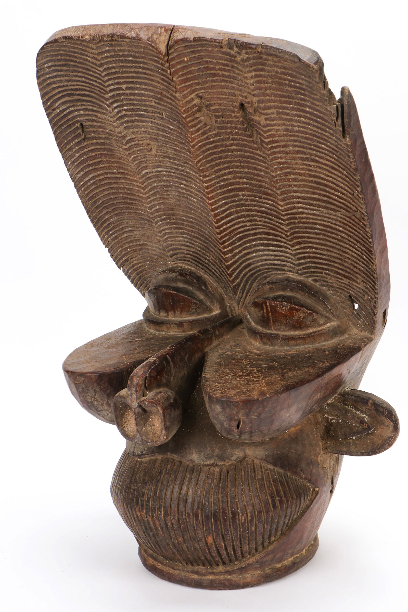 African Bamileke Batcham Headdress, West Cameroon (1 of 6)