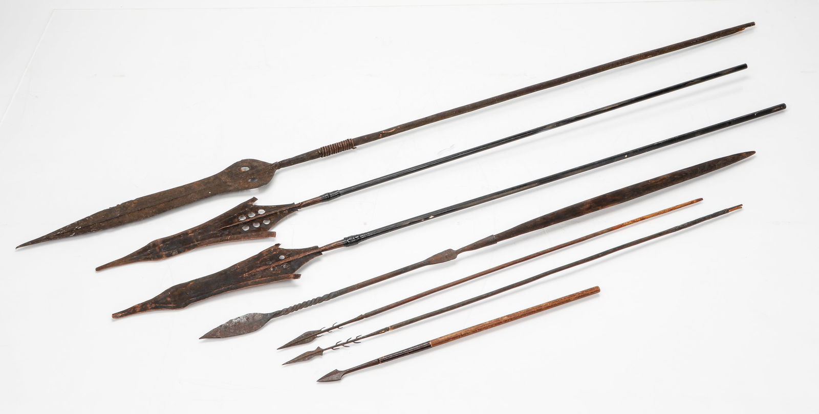 Group of African Spears, Bakuba and Other Congo Basin Peoples (1 of 6)