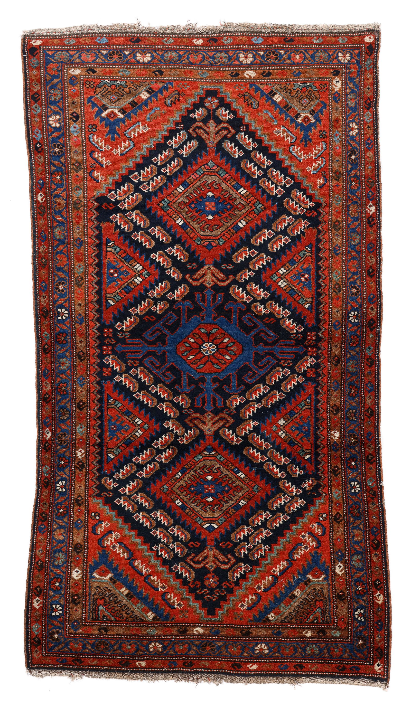 Kurd Rug, Persia, Late 19th C.,  3'4'' x 6'3'' (1 of 4)