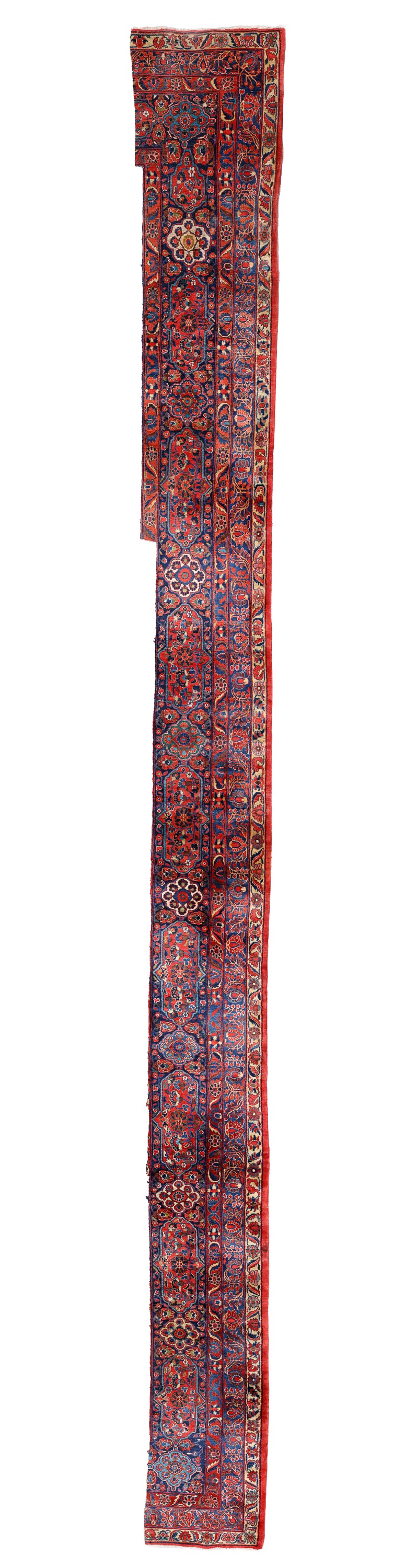 Antique Persian Carpet Border Fragment, 2'8'' x 28'5'' (1 of 5)