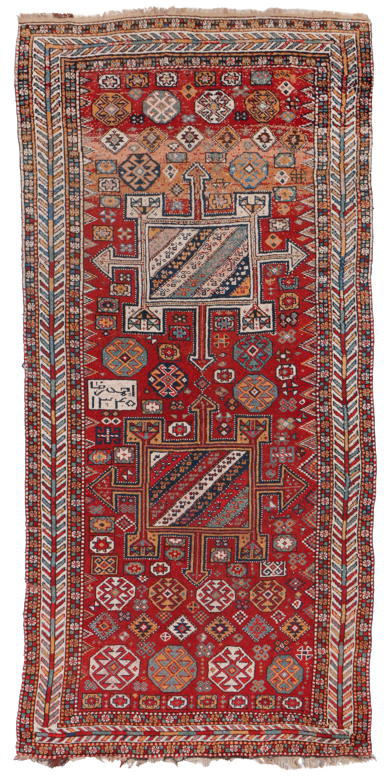 Kordi Rug, Persia, Dated 1325 (ca. 1907), 5'6'' x 11'4'' (1 of 5)