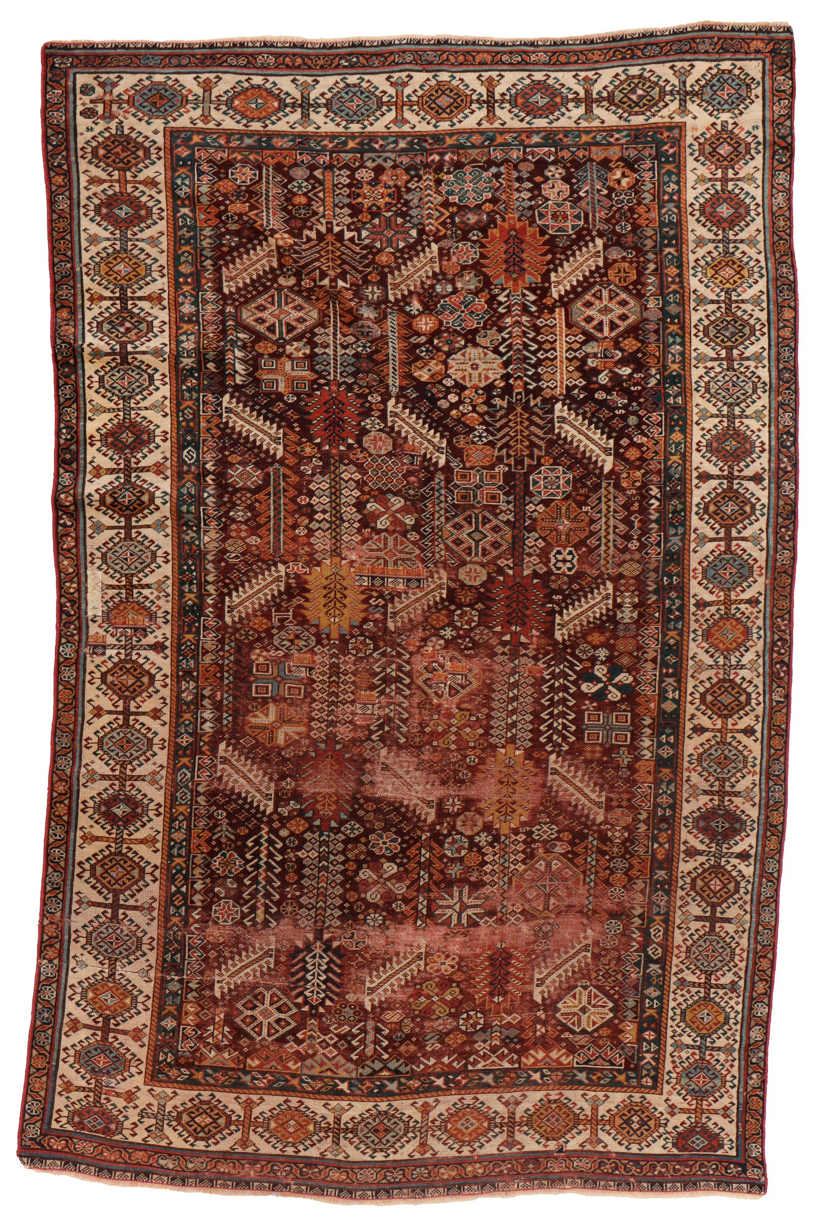 Shekarlu Rug, Persia, 19th C., 5'0'' x 7'10'' (1 of 6)