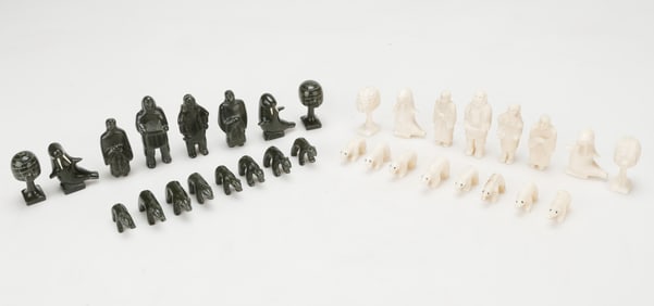 Lazarus Tauseroapik Inuit Chess Set, Published