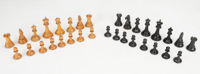 Staunton Chess Set, London, 19th C, Published