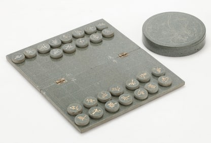 Stone Chinese/China Chess and Checkers Game