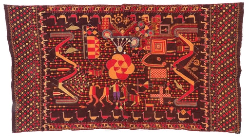 Phuklari Wedding Shawl/Head Cloth (India/Indian) Early-Mid 20th C.