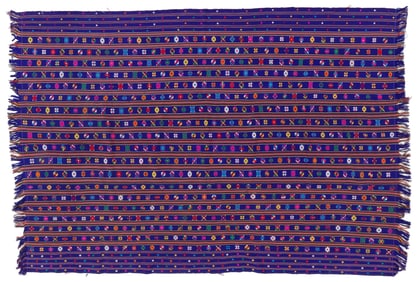 Bhutan/Bhutanese Embroidered Textile, Circa 20th C.