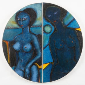 Efren Medina (Nicaraguan/Nicaragua) Nicaraguapa, Dated 1991