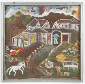 Allan Zion (Jamaican), Scenery of Jamaica, Dated 1980