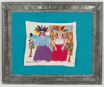 Felipe Morales (Mexican/Mexico) Tehuanas, Dated 2000
