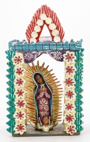 Vintage (Mexican/Mexico) Ceramic Ocumichu Nicho