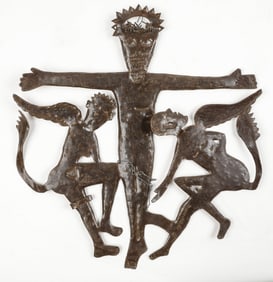 Gabriel Bien-Aime (Haitian/Haiti) Christ With Angels