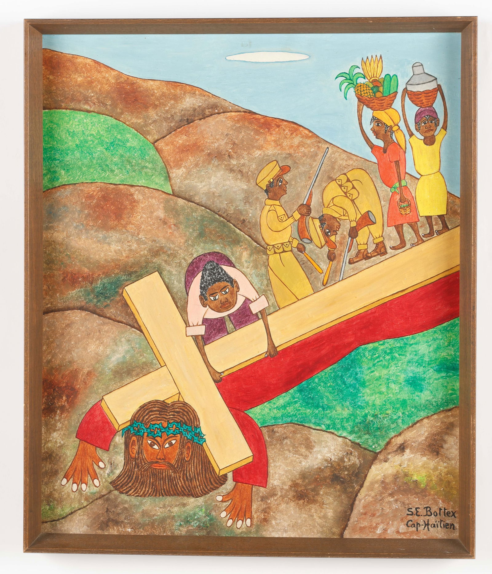 Seymour Etienne Bottex (Haitian/Haiti) Fallen Christ (1 of 3)