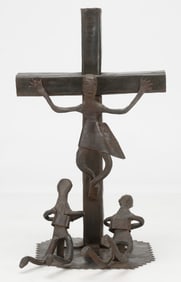 Georges Liautaud (Haitian/Haiti) Adoration of Christ, C. 1960