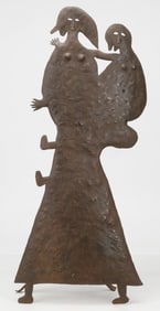 Georges Liautaud (Haitian/Haiti) Mother and Child, C. 1960's
