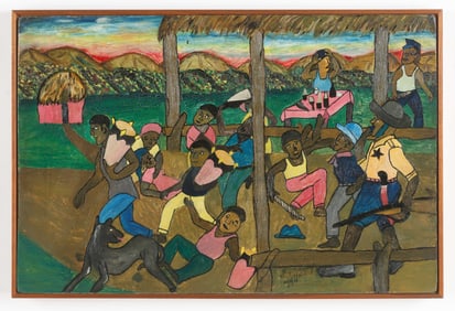 Jacque Vincent (Haitian/Haiti) Deblaizelle (Upheaval), 1968