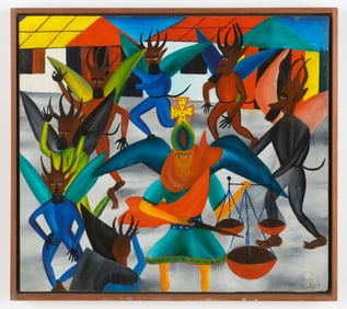S. Bernadol (Haitian/Haiti) Zebops, Circa 1965