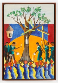 Louines Mentor (Haitian/Haiti) Dambala Ceremony, C. 1970's