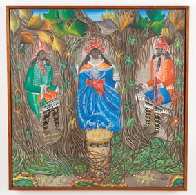 Andre Pierre (Haitian/Haiti) Vodou Royalty, Circa 1978