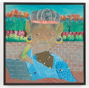 Lafortune Felix (Haitian/Haiti) Reine du Musteures, Dated 1983