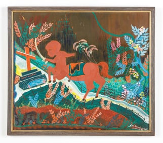 Lafortune Felix (Haitian/Haiti) Baron Butution, Dated 1978