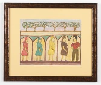 Joseph Jean-Laurent (Haitian/Haiti) Pregnancy, Circa 1960's