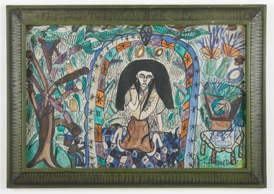 Florence Martinez (Haitian/Haiti) Earth Mother, Circa 1950's