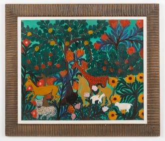 Joseph Jean-Laurent (Haitian/Haiti) Adam and Eve, 1960's