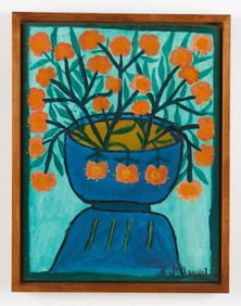Joseph Jean-Laurent (Haitian/Haiti) Still Life, Circa 1960's