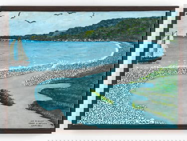 Edger Jean-Baptiste (Haitian/Haiti) Bainet Cove, Dated 1960