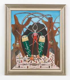 Prefete Duffaut (Haitian/Haiti) Dambala Altar Ceremony