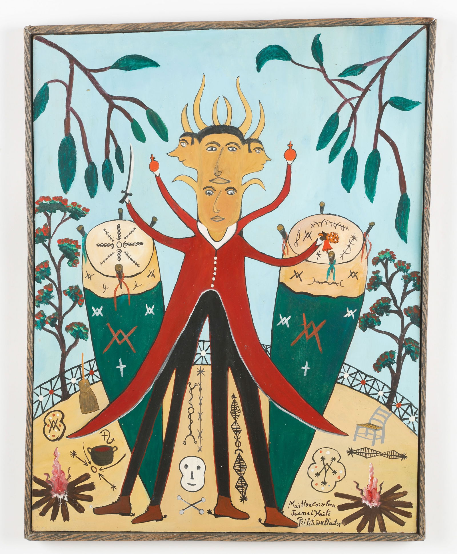 Prefete Duffaut (Haitian/Haiti) Maitlze Casse Fouze, 1951 (1 of 3)