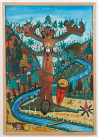 Prefete Duffaut (Haitian/Haiti) Maitre Grand Bois, 1954