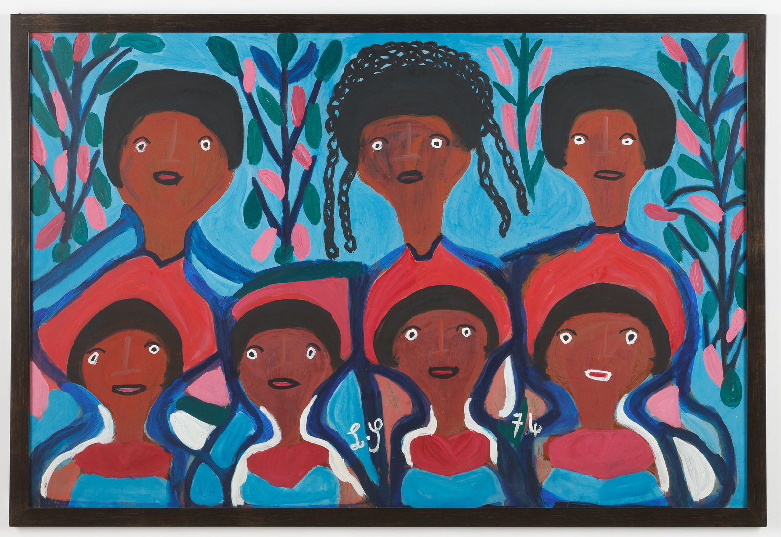 Louisiane Saint Fleurant (Haitian/Haitian) Family, 1976 (1 of 3)