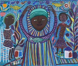 Louisiane Saint Fleurant (Haitian/Haiti) Mambo Vert, 1987