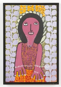 Prospere Pierre-Louis (Haitian/Haiti) Saint Soleil, Dated 1980