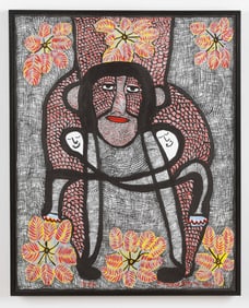 Prospere Pierre-Louis (Haitian/Haiti) Rouge Noir Visage