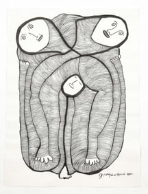 Prospere Pierre-Louis (Haitian/Haiti) Trois Loas, Circa 1985