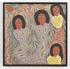 Levoy Exil (Haitian/Haiti) Five Loas, Dated 1986
