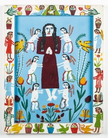 Katarzyna Gawlowa (Polish/Poland) Holy Figure With Angels
