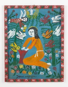 Katarzyna Gawlowa (Polish/Poland) Jesus in Garden, 1974
