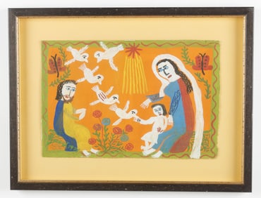 Katarzyna Gawlowa (Polish/Poland) Christ Receiving Doves